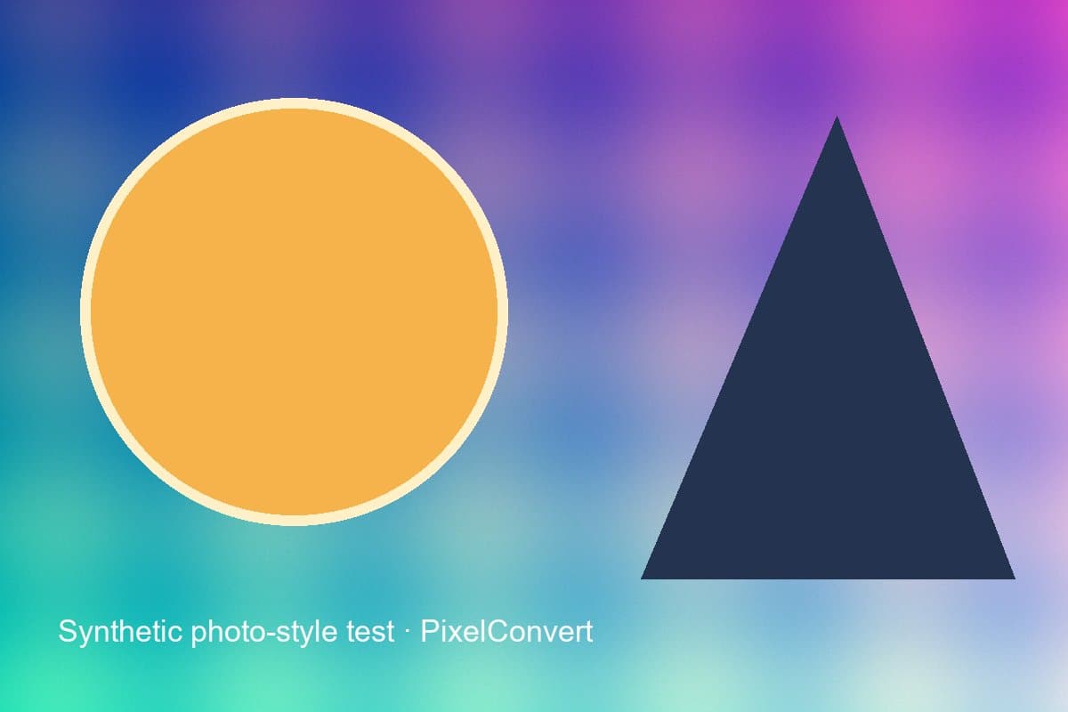 Synthetic 1200 by 800 photo-style JPG used for PixelConvert format measurements
